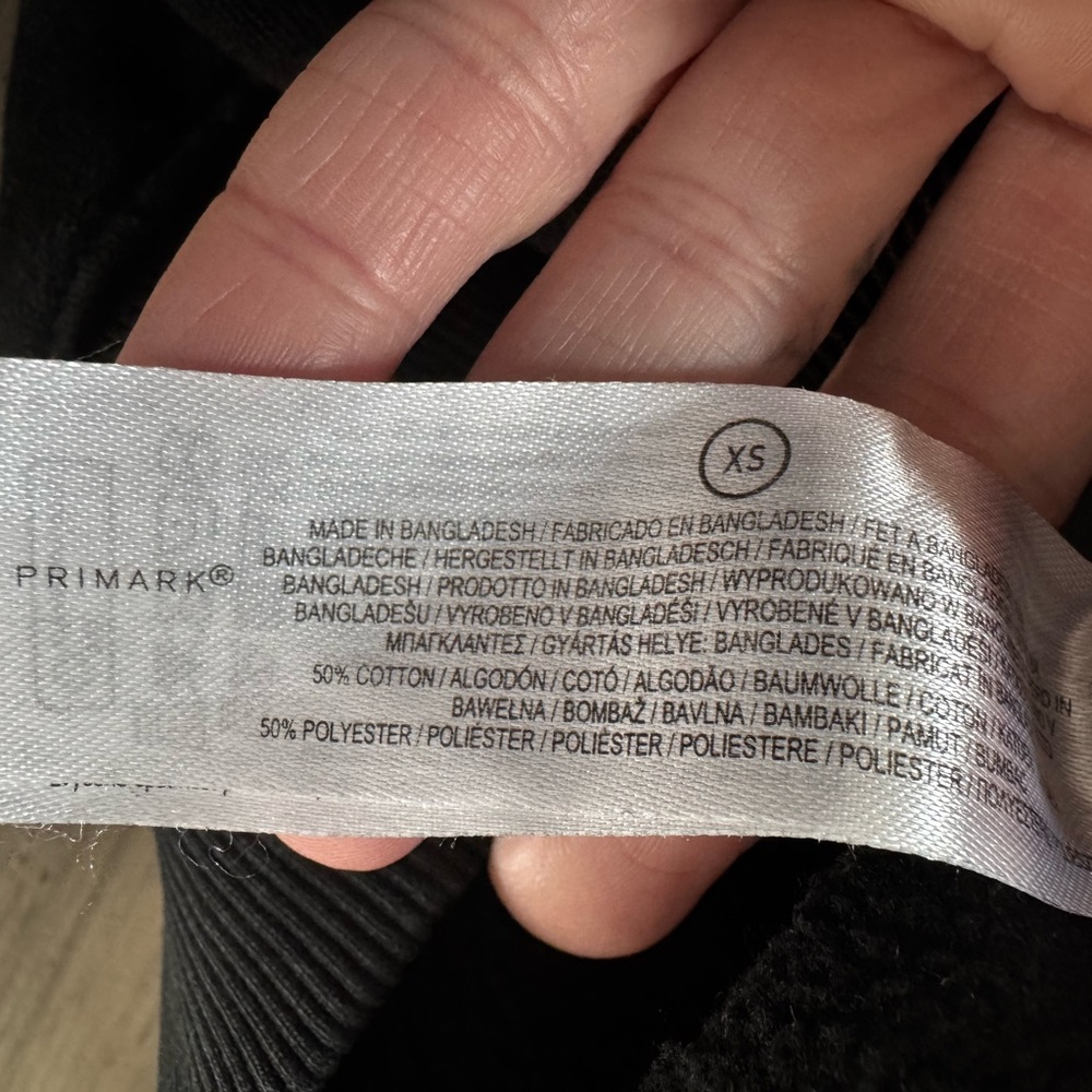 Primark Black Oversized “ Future Projects”Hoodie - image 4